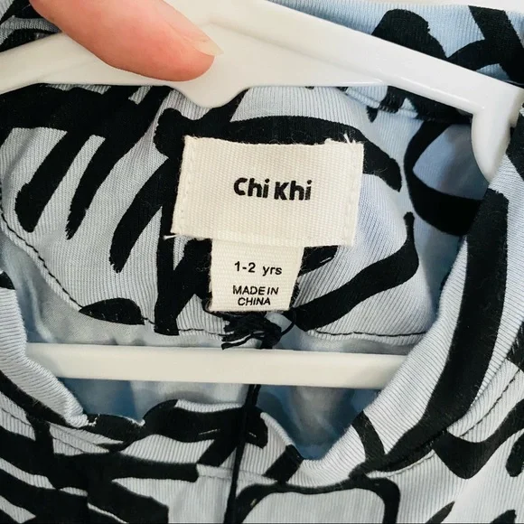 Chi Khi toddler tee shirt size 1-2 years soft bamboo blend - Picture 4 of 6